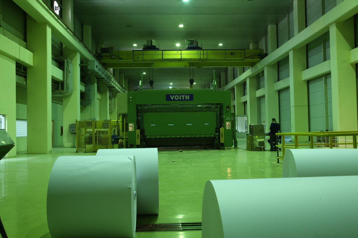 Paper production line