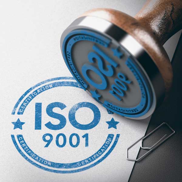 ISO 9001 certification